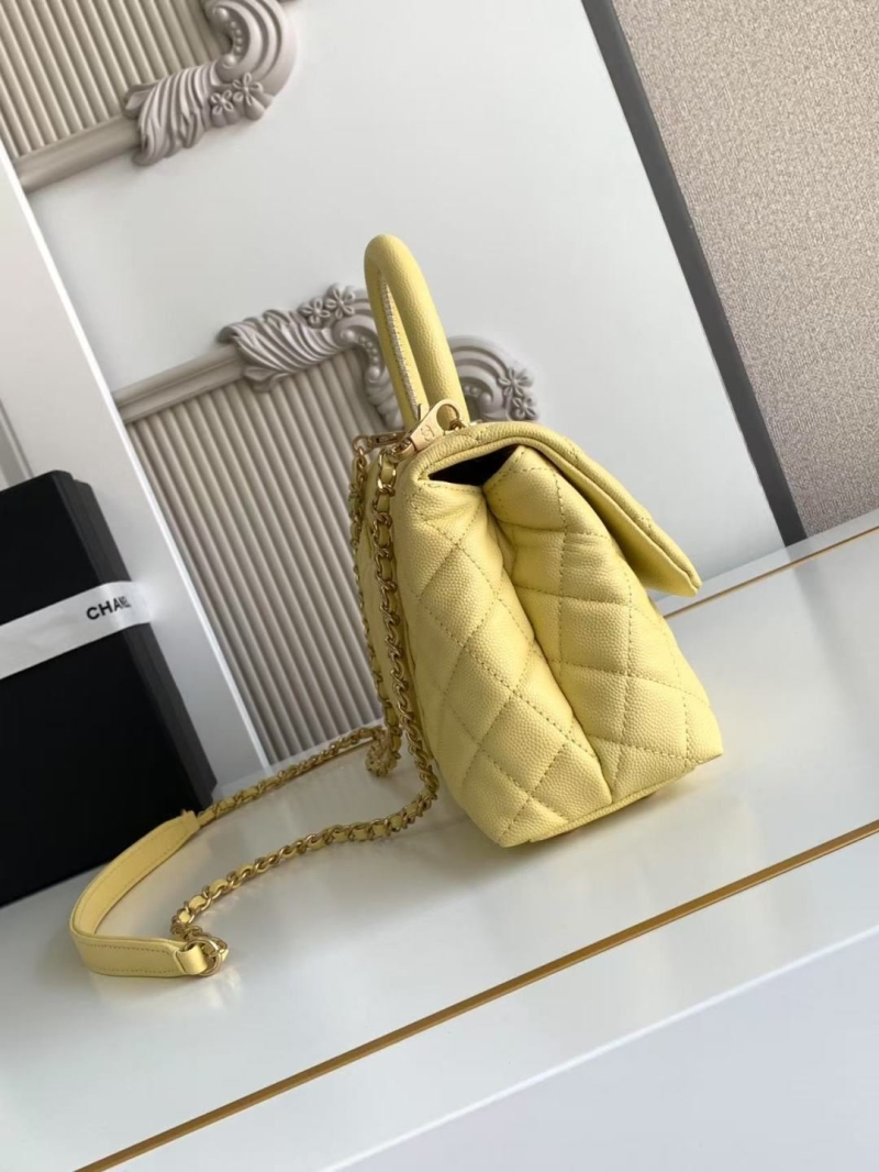 Ch**el top handle bags